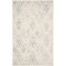 Safavieh Cambridge Medium Rectangle Area Rug, Grey and Ivory - 5 x 8 ft. CAM729G-5 - alternate 1